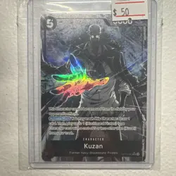One Piece TCG English OP10-082 Kuzan Alt Art Parallel - Image 1
