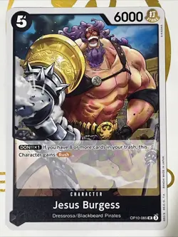 One Piece Card Game Jesus Burgess OP10-085 - Royal Blood - Image 1