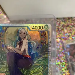 One Piece TCG - Nefeltari Vivi PRERELEASE ENGLISH EB03-024 HEROINES SR Near Mint - Image 3