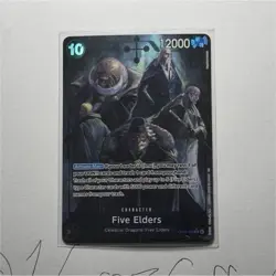 Five Elders Alternate Art OP13-082 Carrying on His Will Super Rare Foil - Image 1