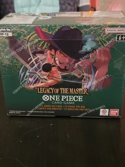 One Piece TCG: Legacy of The Master (OP-12) Booster Box Factory Sealed English - Image 2