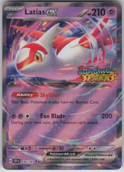 Latias ex (Surging Sparks) Double Rare Miscellaneous Cards & Products 076/191 NM - Image 1