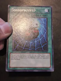 Yu-Gi-Oh! RARE CARD SOUNDPROOFED EXVC-EN060 LP - Image 2