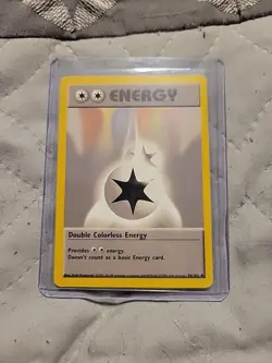Pokemon TCG Double Colorless Energy Base Set Regular Card 096/102 - Image 1