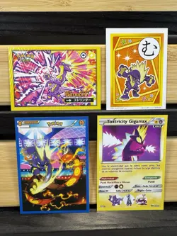 Pokemon Lot of Cards and Stickers All Toxtricity #849 Toxtricity Only Lot of 18 - Image 4