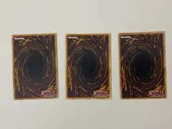 Yugioh - Despian Proskenion x 3 - 1st Edition LP - Plus Free Holographic Card - Image 2