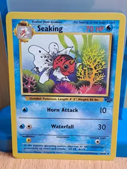 Pokemon Trading Card Game TCG Seaking Jungle 46/64 Regular - Image 1