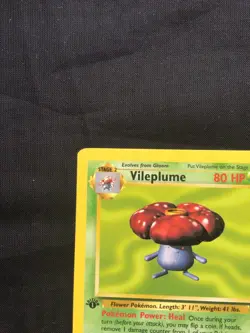 Pokemon Cards: 1st Edition Jungle Rare: Vileplume 31/64 - Image 2