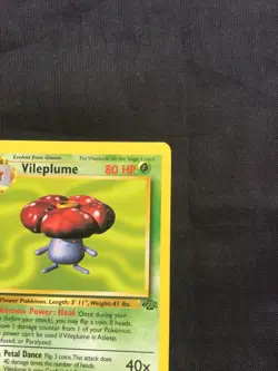 Pokemon Cards: 1st Edition Jungle Rare: Vileplume 31/64 - Image 3