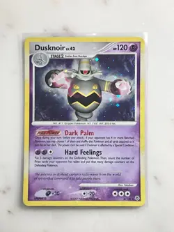 Pokemon TCG Dusknoir Diamond & Pearl Holo Rare Card 2/130 NM Condition SWIRL 💫 - Image 1