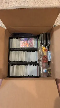 1500+ Pokemon Card Bulk with Code Cards Mixed in and Extras😉 - Image 1