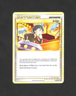 Judge 78/95 - Unleashed Set Uncommon Pokemon Card TCG x Kouki Saitou LP - Image 1