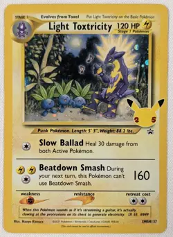 Light Toxtricity - Promo SWSH: Sword & Shield Promo Cards SWSH137 - Image 1