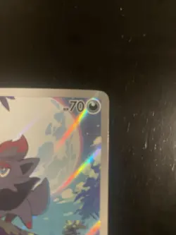 Pokemon TCG Zorua White Flare Illustration Rare Holo Card 142/086 NM Condition - Image 5