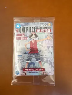 one piece card game monkey. d luffy college basketball US voyage - Image 1