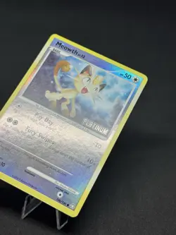 Pokemon TCG Legends Awakened Meowth Reverse Holo Stamped Platinum Card 106/146 - Image 2