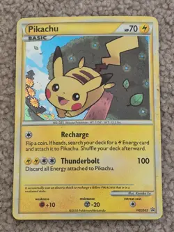 Pokemon TCG Black Star Promo Pikachu Holo Card HGS503 - Image 1