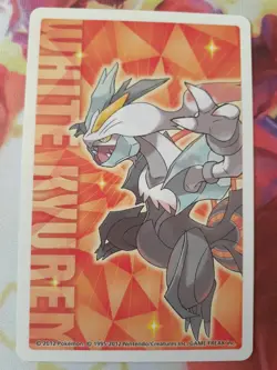 Wailmer 4 of Spades 2012 White Kyurem 2 Poker Playing Card NM - Image 2