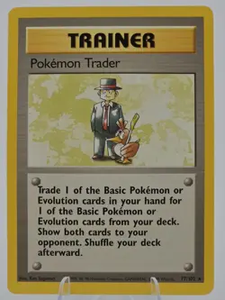 Pokemon Card - Pokemon Trader Base Set 77/102 Rare - Image 1