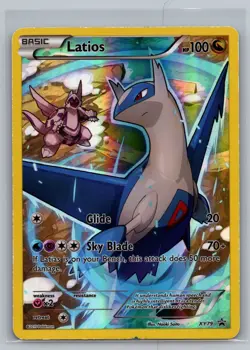 Pokemon TCG Latios Full Art Promo XY79 XY Holo Basic Dragon English Card - Image 1