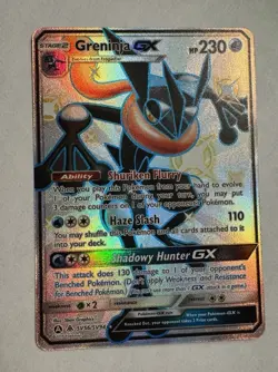 Greninja GX SV56/SV94 Hidden Fates Shiny Vault Pokemon TCG NM/ M Full Art - Image 2