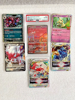 2023 POKEMON SVP EN-SV PROMO 151 ULTRA-PREMIUM COLLECTION #053 MEW EX PSA 8 - Image 1