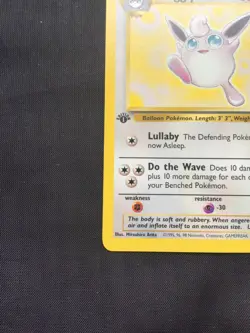 Pokemon Cards: 1st Edition Jungle Rare: Wigglytuff 32/64 - Image 5