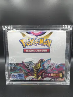 Pokemon Lost Origin Booster Box Sealed W/ Acrylic Display Case Free Shipping - Image 1