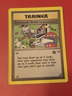 Computer Error (Rocket's Secret Machine) Promo WoTC Promo 16/53 HP Pokemon TCG - Image 1