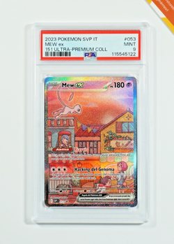 Pokemon PSA 9 Mew Ex #053 151 Ultra-Premium Collection Promo 2023 Italiano - Image 1