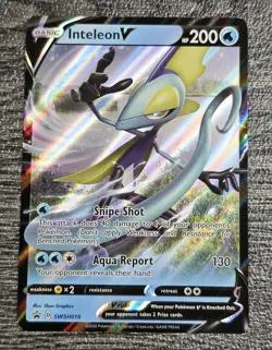 Inteleon V SWSH016 - Pokemon TCG - Sword & Shield Black Star Promos - Image 1