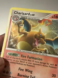 2009 Charizard - 1/99 - Holo Rare Arceus Platinum Pokemon TCG - Image 4