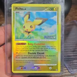 Pokemon Pichu 45/100 Stormfront Reverse Holo Uncommon Basic HP50 English - Image 1