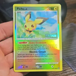 Pokemon Pichu 45/100 Stormfront Reverse Holo Uncommon Basic HP50 English - Image 4