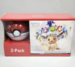 Pokemon Prismatic Evolutions ETB + Pokeball Bundle Sam’s Club Exclusive(Sealed) - Image 1