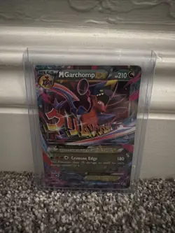Pokemon TCG Holo M Garchomp EX XY168 2016 Pokemon XY Black Star - Image 1
