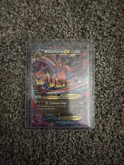 Pokemon TCG Holo M Garchomp EX XY168 2016 Pokemon XY Black Star - Image 2