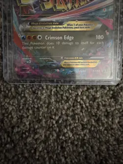 Pokemon TCG Holo M Garchomp EX XY168 2016 Pokemon XY Black Star - Image 3