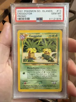2001 POKEMON SOUTHERN ISLANDS PROMO 13 EXEGGUTOR - Image 1