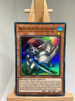 Dragon Buster Destruction Sword - Ultra Rare 1st Edition BLAR-EN079 NM YuGiOh - Image 1