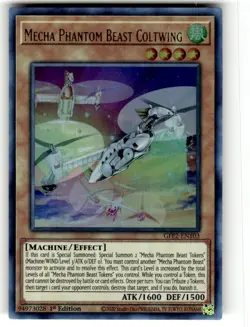 Yugioh! Mecha Phantom Beast Coltwing - GFP2-EN103 - Ultra Rare - 1st Edition NM - Image 1