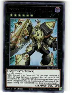 Yugioh x1 Inzektor Exa-Beetle 1st Edition Ultra Rare BROL-EN084 (Near Mint!) - Image 1