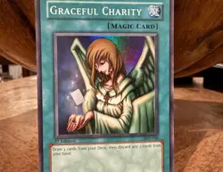 Graceful Charity 1st Edition SDP-040 Ultra Rare – Clean Holo – Vintage YuGiOh - Image 2
