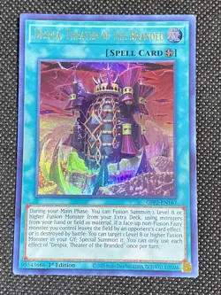 YuGiOh! Despia, Theater of the Brand GFP2-EN167 Ultra Rare 1st Edition Near Mint - Image 1