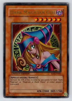 MP* Dark Magician Girl RDS-ENSE2 Limited Edition Ultra Rare YuGiOh - Image 1