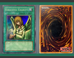 Yugioh! Graceful Charity - SDP-040 - Super Rare - 1st Edition - Image 1