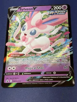 ERROR Sylveon V SWSH202 SWSH: Sword & Shield Promo Cards Holo - Image 1