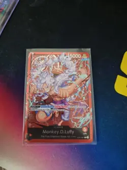 Monkey D Luffy ST21-001 Learn Together Promo Deck Leader One Piece Card English - Image 1