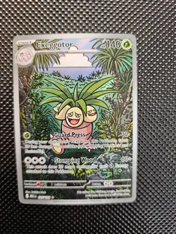 Pokemon TCG Exeggutor 135/132 Mega Evolution English Illustration Card NM - Image 1