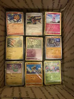 3600 English Pokemon TCG Bulk Cards - Common/uncommon/trainers - NO ENERGY - Image 1